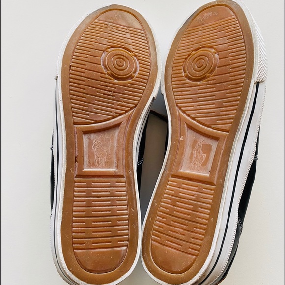 💋 Polo Ralph Lauren Leather Vaughn Men’s Sneakers - Picture 9 of 9